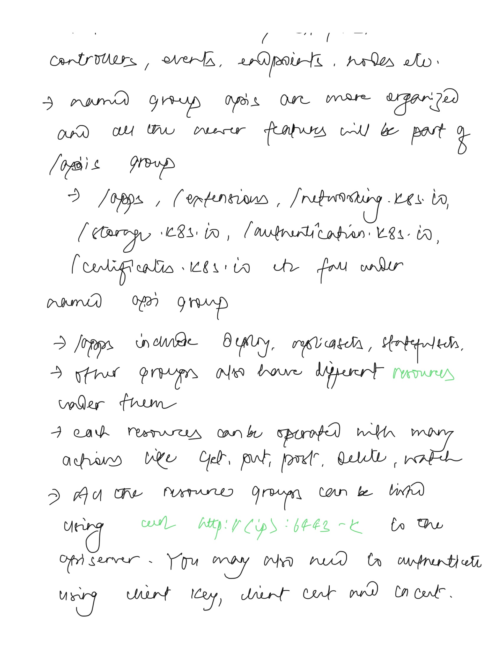 API Groups